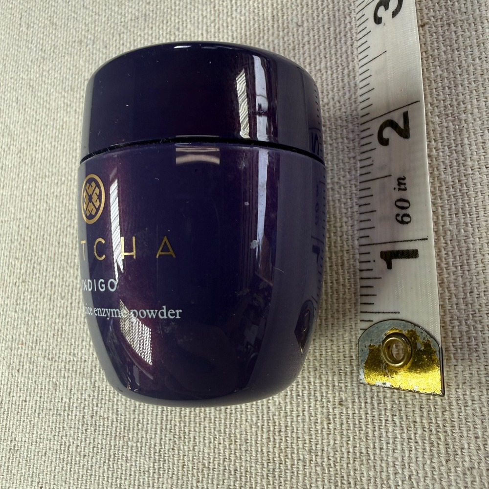 Tatcha Indigo Soothing Rice Enzyme Powder Exfoliator Travel Size 10g 0.35oz - Picture 3 of 3